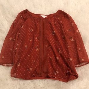 LC Lauren Conrad Blouse Size Large